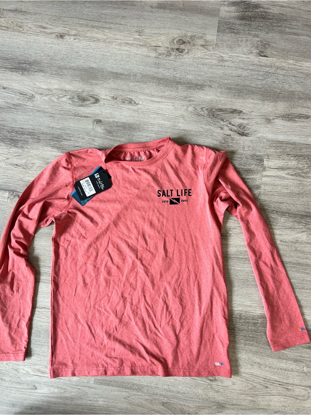 Salt Life Sun Long sleeve Shirt UV shirt Youth Large NWT
